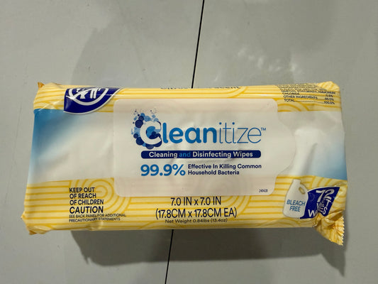 Cleaning and Disinfecting Wipes