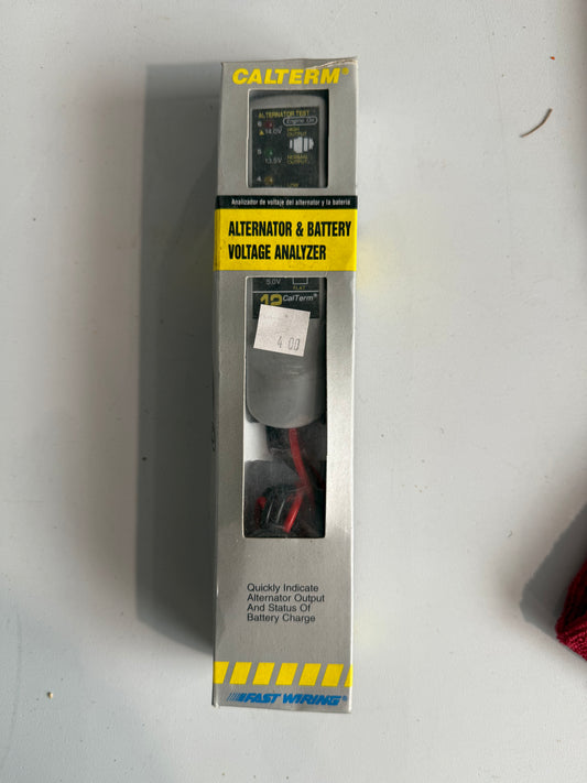 Calterm Alternator & Battery Voltage Analyzer